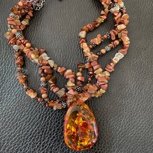 Beautiful beaded necklace